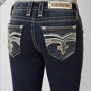 ✨VGUC✨ Size 30 Rock Revival Tia Mid-rise skinny